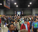 Photo of crowds at the 2012 USA Science & Engineering Festival, Washington, D.C.