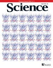 Cover of the April 2, 2010 issue of the journal Science.