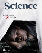 Cover of May 14, 2010 issue of the journal Science.