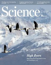 cover of the journal science jan 16 2015