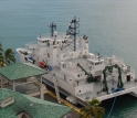 The research vessel Kilo Moana was used to collect microbes in the Pacific Ocean.