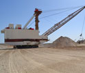 Photo of a phosphorus mine in Morocco.