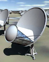Antennas in the Allen Telescope Array