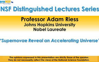 Adam Riess lecture slide