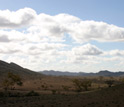 Photo showing the stratigraphic section where the fossil sponges were discovered.