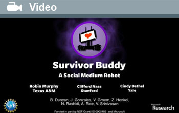 Survivor Buddy, A Social Medium Robot