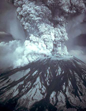 the eruption of Mount St. Helens in 1980.