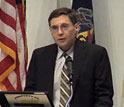 Carl Wieman of the White House Office of Science and Technology Policy at Sept. 19 event.
