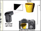 image showing a digital camera and a mug