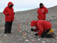 researchers doing experiments on Antarctic soils