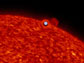 sun-like star in a self-lensing binary star system