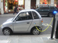 an electric car