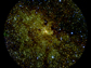 galactic center of the Milky Way