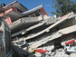 collapsed building from Haiti earthquake