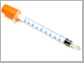 a syringe