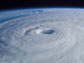 close-up of Hurricane Isabel