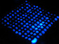 arrays of dots dipped in luminol