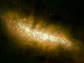 Messier 82, seen in radio frequencies
