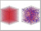 nonmotile (left) and motile cells in turbulence