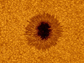 sunspot seen by new telescope