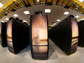 a view of Yellowstone supercomputer's 100 racks