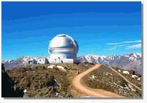 Gemini south telescope