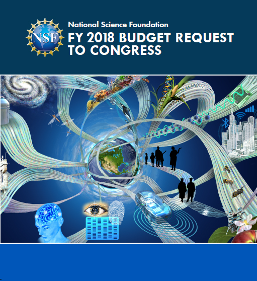 NSF FY 2018 Budget Request to Congress cover