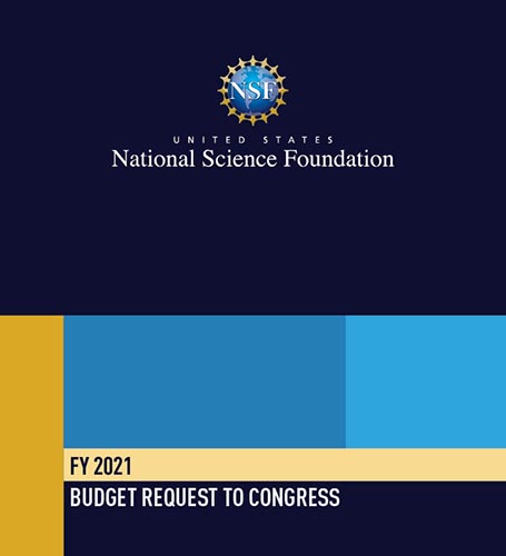 NSF FY 2021 Budget Request to Congress cover