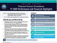 FY 2020 Performance and Financial Highlights cover