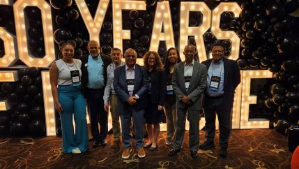 Photo: NSF attendees at the 2023 nobcche conference
