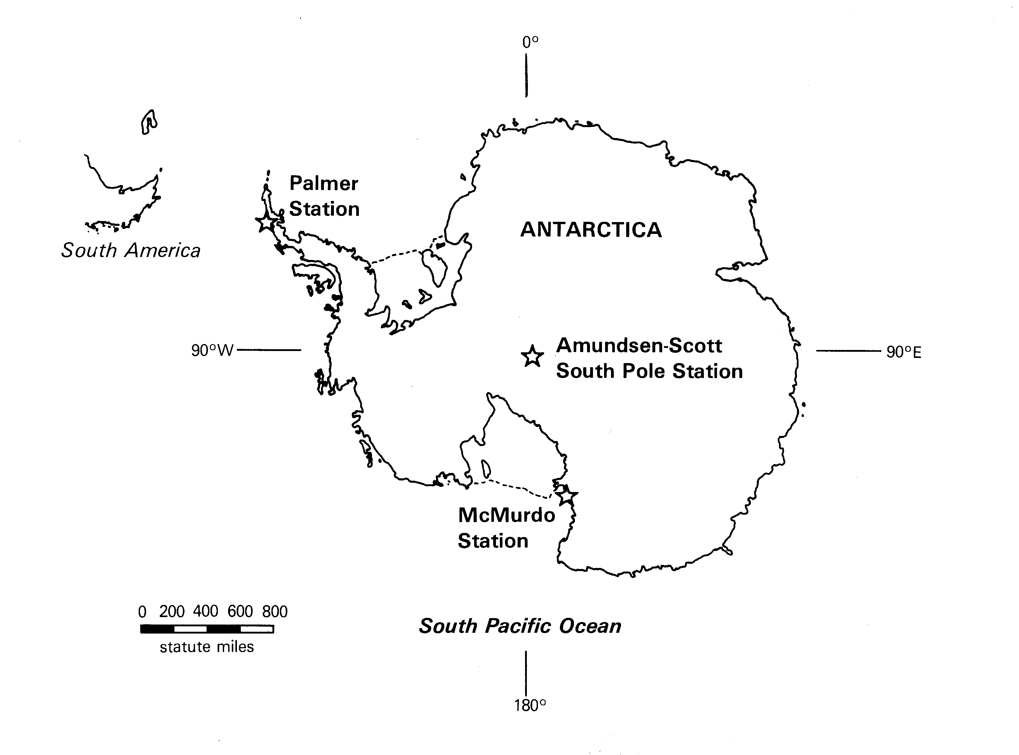 Multimedia Gallery Map Showing Site Of U S Research Stations On Antarctica Nsf National