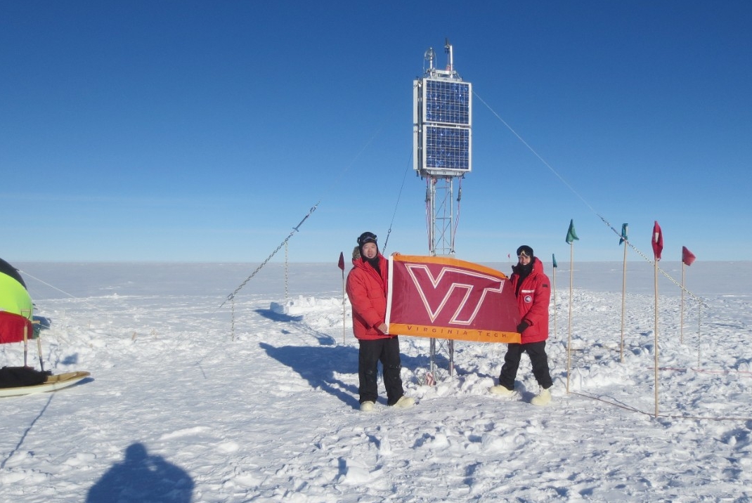 Virginia Tech Researchers in Antarctica