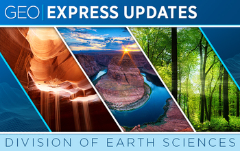 Division of Earth Sciences (EAR) newsletter banner