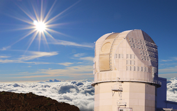 The Daniel K. Inouye Solar Telescope, on the summit of Haleakalā on Maui, Hawaii.