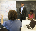 Jeff Brock leading a classroom.