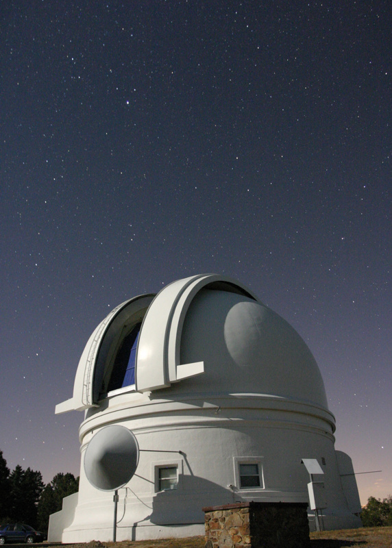 Multimedia Gallery - Palomar Observatory's 48-inch Samuel Oschin Telescope  | NSF - National Science Foundation