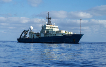 Atlantis is a global class research vessel that supports the human-occupied submersible Alvin.