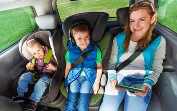 Child restraints are safer because of CChIPS research.