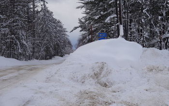 snow mound