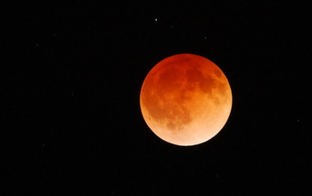Lunar eclipse, April 15, 2014.