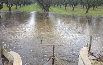 Water management practices can help replenish groundwater resources in California.