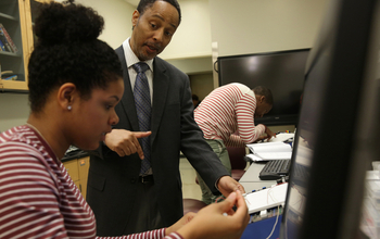 NSF INCLUDES awardee Caesar Jackson