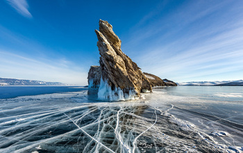 Siberia in winter: Russia's Lake Baikal. This ancient lake is on the cusp of change.