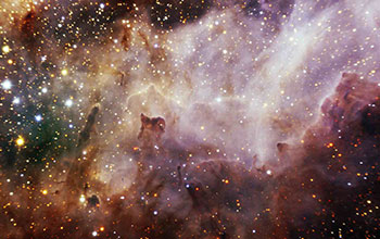 FLAMINGOS-2 image of Swan Nebula