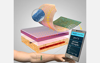 Nanoscale sensors, electronics and microfluidics can gather diagnostic data wirelessly