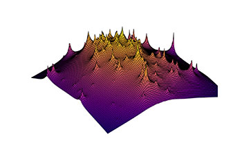 Dark matter clump distributions in distant galaxy cluster