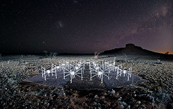 Spider-like antennas of the Murchison Widefield Array