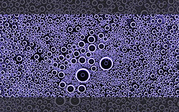 Water droplets on newly developed specialized condensation surface