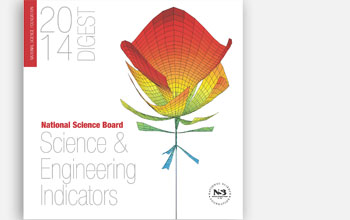 Cover of 2014 Science and Engineering Indicators report.