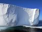 This tabular iceberg in the Scotia Sea broke off the Antarctic ice shelf.